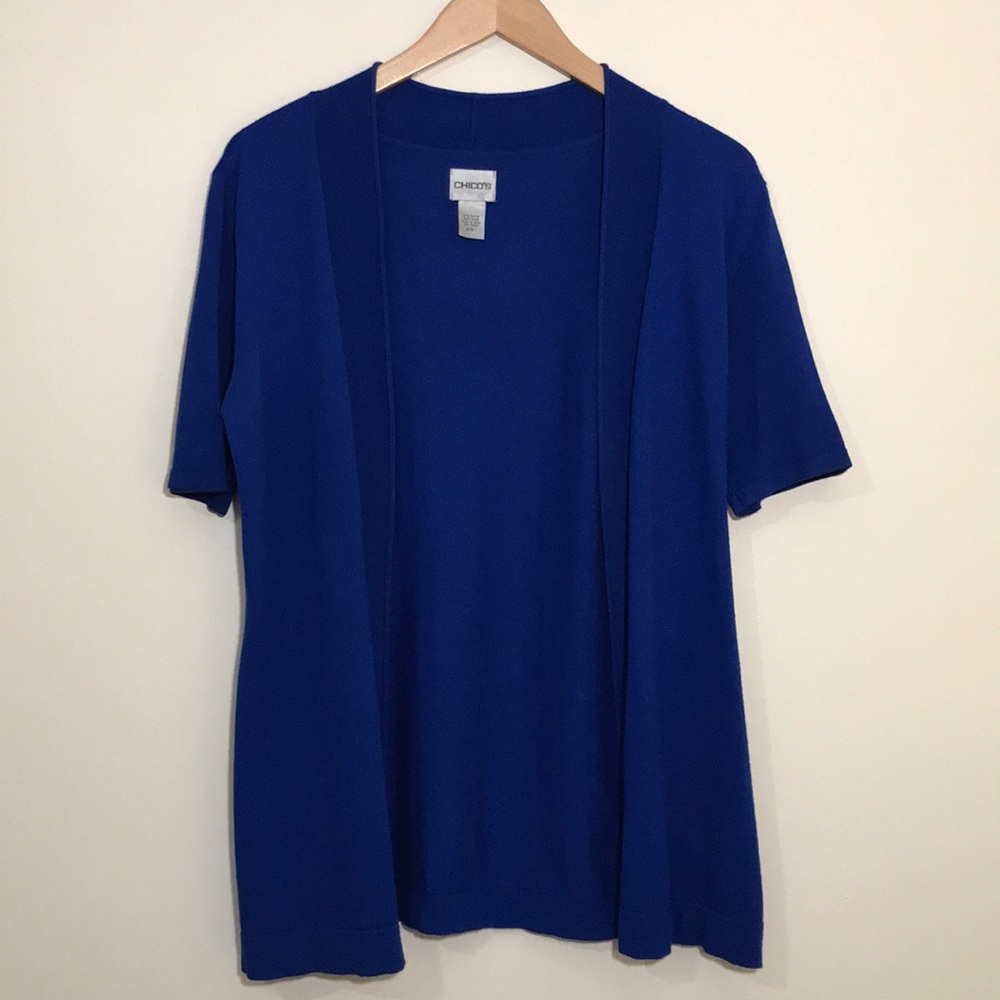 Chico’s Blue Cardigan